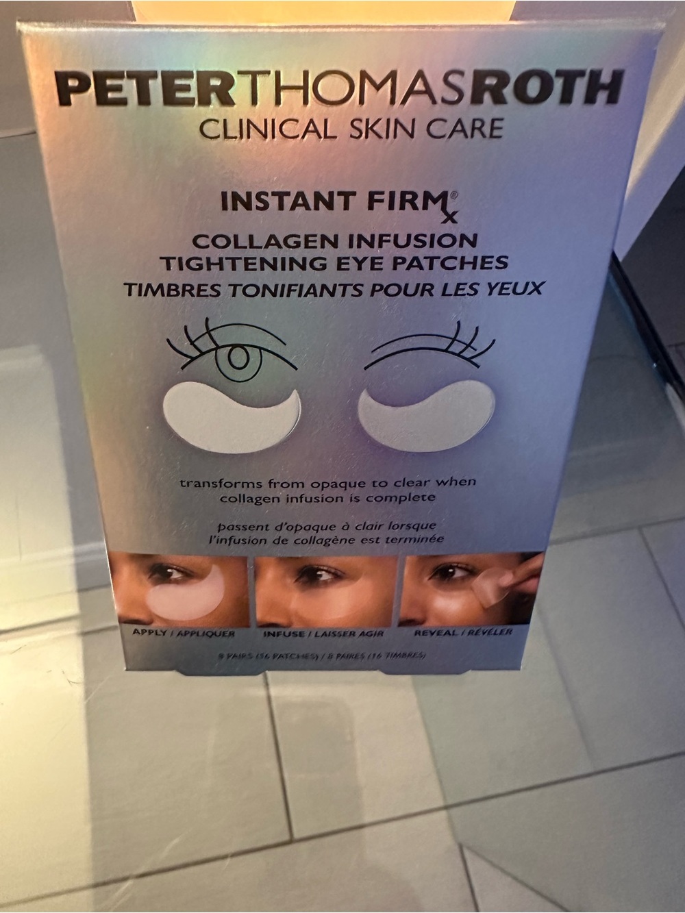 Peter Thomas Roth Iridescent Collagen Eye Patches - Holographic Sheen